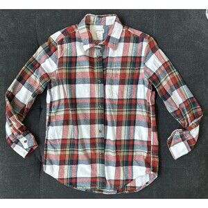 CrewCuts by JCrew, Boys 10 Plaid Flannel Button Down Collared Shirt Fall/Winter
